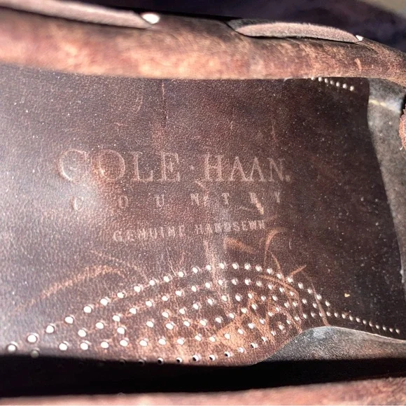 Cole Haan Leather Tassel Loafers - Picture 5 of 5